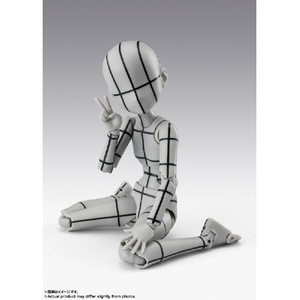 バンダイスピリッツ S．H．Figuarts ボディちゃん -杉森建- Edition-ワイヤーフレーム-(Gray Color Ver．) SHFﾎﾞﾃﾞｲﾁﾔﾝｽｷﾞﾓﾘｹﾝWFｸﾞﾚｲ-イメージ5