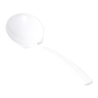 エンテック メラミンお玉(田舎杓子) (白) FC73224-C-70