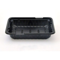 中央化学 どんぶり容器 CT ガチ重 IK 18-13 BK 身 50 FCG828W-00465919