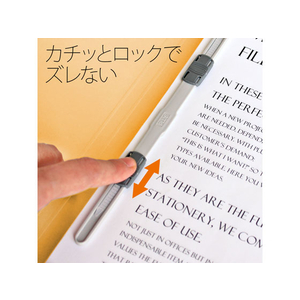 プラス フラットファイル ノンステッチ A4タテ イエロー 3冊 NO.023NP F876610-78377-イメージ8