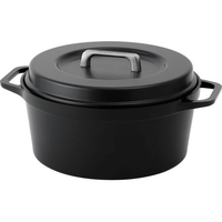 アイリスオーヤマ 無加水鍋 COTOCO 24cm チャコールグレー FC213TB-SMKSN-S24