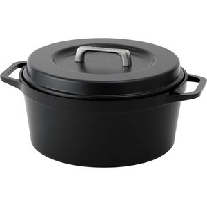 アイリスオーヤマ 無加水鍋 COTOCO 24cm チャコールグレー FC213TB-SMKSN-S24-イメージ1