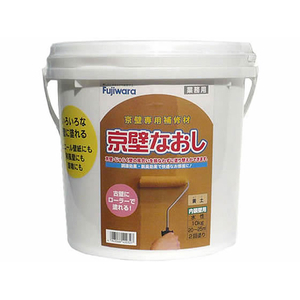 フジワラ化学 京壁なおし 10kgポリ缶 黄土 FCE953Z-イメージ1