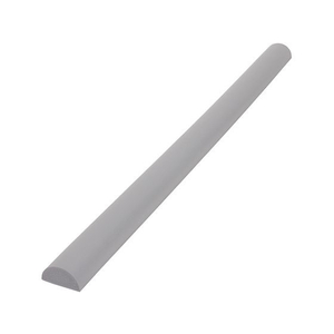 カーボーイ 安心クッション 半月型 90cm ライトグレー FCK0276-AC-147-イメージ1