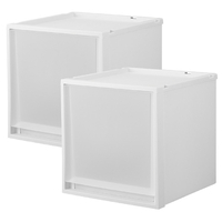 天馬 フィッツケースマルチ 40-40L 2個組 ホワイトクリア ﾌｲﾂﾂｹ-ｽﾏﾙﾁ40-40LWHCL2ｸﾞﾐ