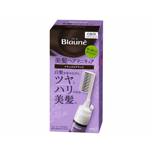 KAO ブローネヘアマニキュア ナチュラルブラック クシ付 F926682-イメージ1