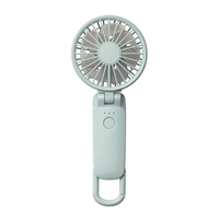 リズム DCブラシレスモーター 卓上扇風機 RHYTHM Silky Wind Mobile 3.2 ミズイロ 9ZF040RH04