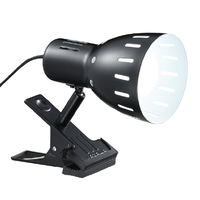 ヤザワ E26クリップライト ブラック CLX60X03BK