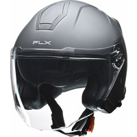 リード工業 FC464MT-FLXMATBKL FLX ジェットヘルメットMATBKーL