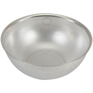 リバティーコーポレーション ステンレス製 パンチングザル 27cm 足付 FCE372W-LD-390-イメージ1