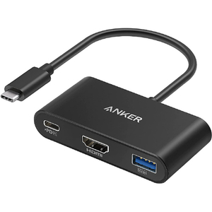Anker PowerExpand 3-in-1 USB-C ハブ グレー A8339NA1-イメージ1