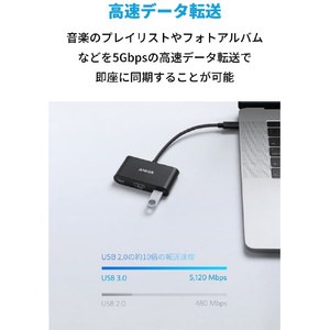 Anker PowerExpand 3-in-1 USB-C ハブ グレー A8339NA1-イメージ5