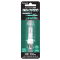 パナソニック ミニハロゲン電球 E11口金 150形 クリア 1個入り JD110V90WNPEW