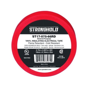 ストロングホールド/StrongHoldビニールテープ 一般用途用 赤 FCD536B-2167616-イメージ1