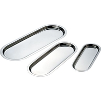 18-8 カスタートレー小判 (中) FCL6160-050088002