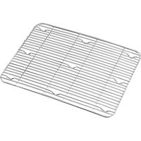 江部松商事 EBM/18-8 冷却・餃子バット用網 特大 455×345×H11mm FC183KY-0101660