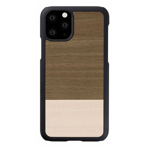 Man & Wood iPhone 11 Pro用天然木ケース Einstein I16837I58R-イメージ1