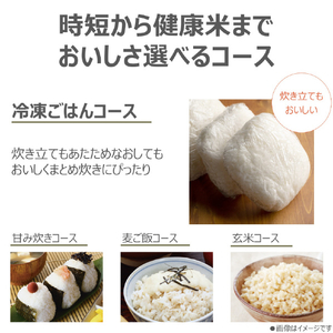東芝 圧力IHジャー炊飯器(3．5合炊き) 炎匠炊き ミルキーホワイト RC-6PXX(W)-イメージ5