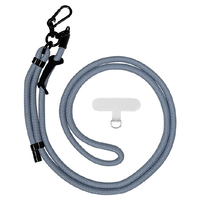 ラスタバナナ 丸紐ショルダーストラップ ストラップホルダーシートセット ブルーグレー RSST07BG