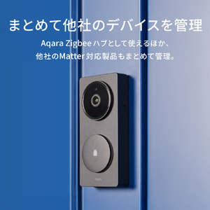 Aqara ドアベルハブ G410 セレクト ブラック CHC09DBK-イメージ10
