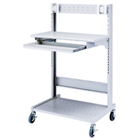 サンワサプライ 液晶モニタラック(W75．0×D57．8cm) ライトグレー RAC-LC750N