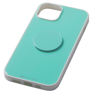 ディーフ iPhone 14用ハイブリッドケース Etanze 白群 DCS-IPE22MEG-イメージ1