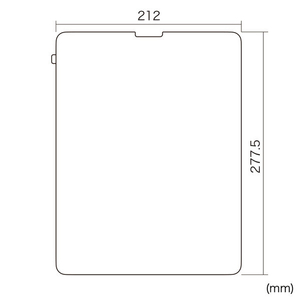 サンワサプライ Apple 12．9インチiPad Pro 2018用液晶保護反射防止フィルム LCD-IPAD11-イメージ2