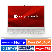 Dynabook ノートパソコン e angle select dynabook パールホワイト P4G6WWBE
