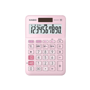 カシオ W税率電卓 ピンク MW-100TC-PK-N-イメージ1