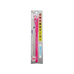 クツワ 鉛筆の蛍光マーカー ピンク F839859-RF017PK-イメージ2