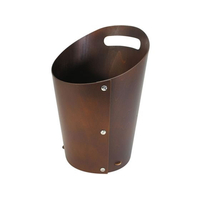 ラ・ルース 木製 ダストボックス S ブラウン 105641 FC038LT-6588200