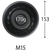中央化学 どんぶり容器 SD 咲き丼 M15 BK 身 50枚 FCG830W-00453586-イメージ2