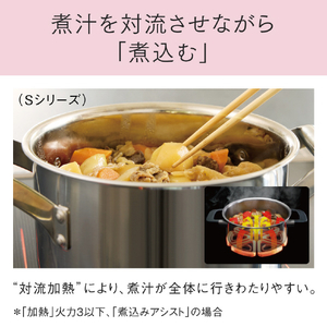パナソニック 「標準工事＋引取料金込み」 ビルトインIHクッキングヒーター(幅60cm) Sシリーズ ブラック KZ-CS16FK-イメージ8