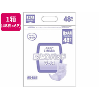 カミ商事 エルモアいちばん 尿とりパッド プラス 48枚×6P FC991RU-455501