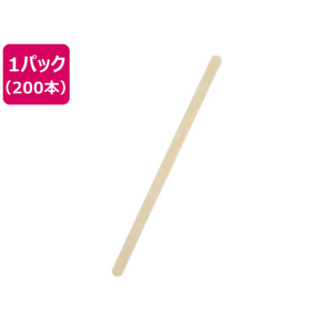 ホウケン産業 ウッドマドラー 140mm 200本入 FCG192Y-943-イメージ1