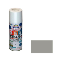 アサヒペン 水性多用途スプレー 300ml ライトグレー FC005NS