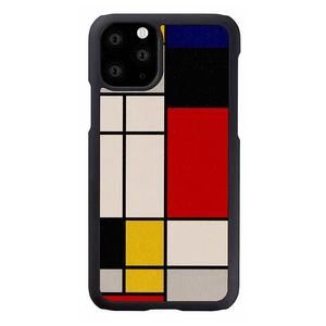 Man & Wood iPhone 11 Pro用天然木ケース Mondrian Wood I16839I58R-イメージ1