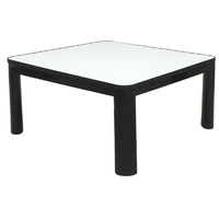 ユアサコタツ KCK-750MD(BK) 75X75cm Amazon | ユアサ KCK-750M こたつ テーブル 正方形 【軽量！新