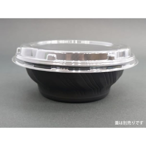 中央化学 どんぶり容器 SD 咲き丼 M17 BK 身 50枚 FCG831W-00453587-イメージ6