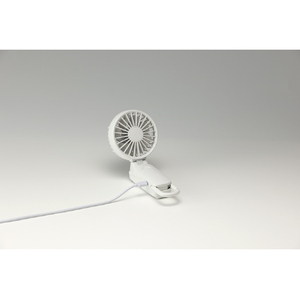 リズム DCブラシレスモーター 卓上扇風機 RHYTHM Silky Wind Mobile 3.2 ライトグレー 9ZF040RH08-イメージ5