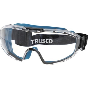 トラスコ中山 TRUSCO/カラーセーフティーゴーグル ワイドビュータイプ ブルー G5008-B FC801YW-2442155-イメージ1