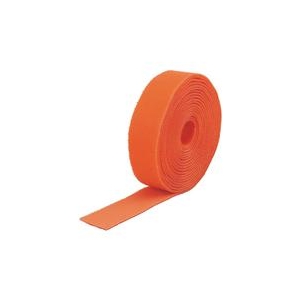 トラスコ中山 TRUSCO　マジックバンド結束テープ　両面　幅40mmX長さ5m　オレンジ MKT-4050-OR-イメージ1