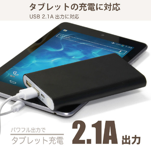 JTT モバイルバッテリー(8000mAh) Mobile PowerBank シルバー MPB-8000P-SV-イメージ6