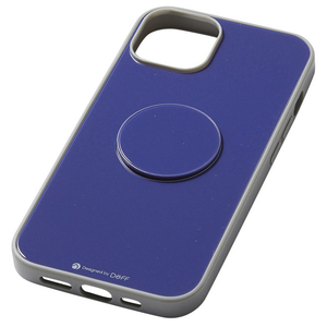 ディーフ iPhone 14用ハイブリッドケース Etanze 金青 DCS-IPE22MNV-イメージ1
