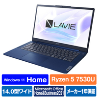 NEC ノートパソコン LAVIE N14 Slim ネイビーブルー PCN1455HAL