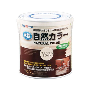 アトムサポート 水性アトム自然カラー 0.7L ナチュラルホワイト FCB171H-イメージ1