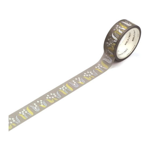ワールドクラフト キラキラマスキングテープ Lilyofthe valey 15mm×5m FCU6147-KRMT15-060-イメージ1