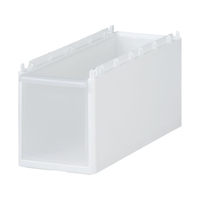 吉川国工業所 ライクイット/スリムストレージストッカーユニット スリム中型ユニット ホワイト FC870SK