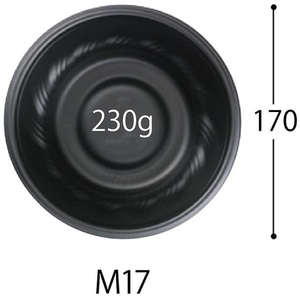 中央化学 どんぶり容器 SD 咲き丼 M17 W 身 50枚 FCG832W-00453228-イメージ2