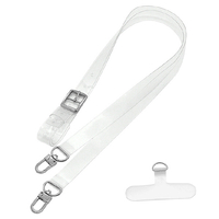 ラスタバナナ 透明ショルダーストラップ ストラップホルダーシートセット ラメクリア RSST08LMCL